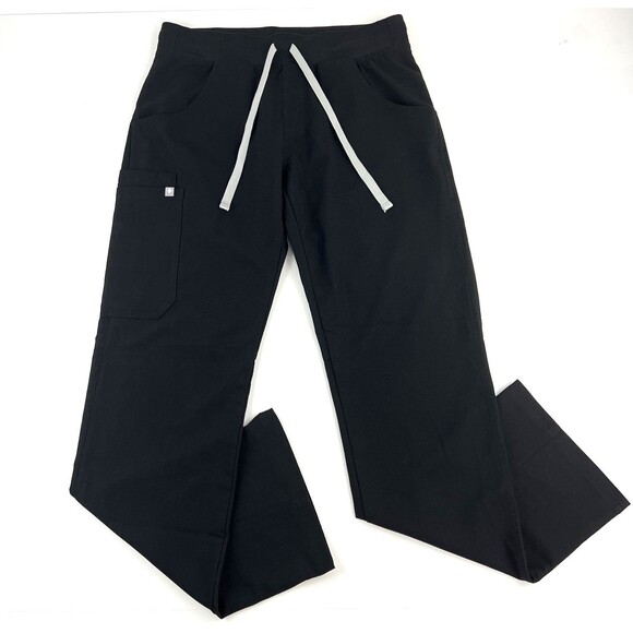 Figs Catarina Scrub Top and Kade Jogger Set Black Womens Size Small Nursing - Picture 8 of 14